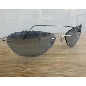 Vintage Silhouette Titan M 8067 715 6082 Sunglasses Titanium Rimless Austria